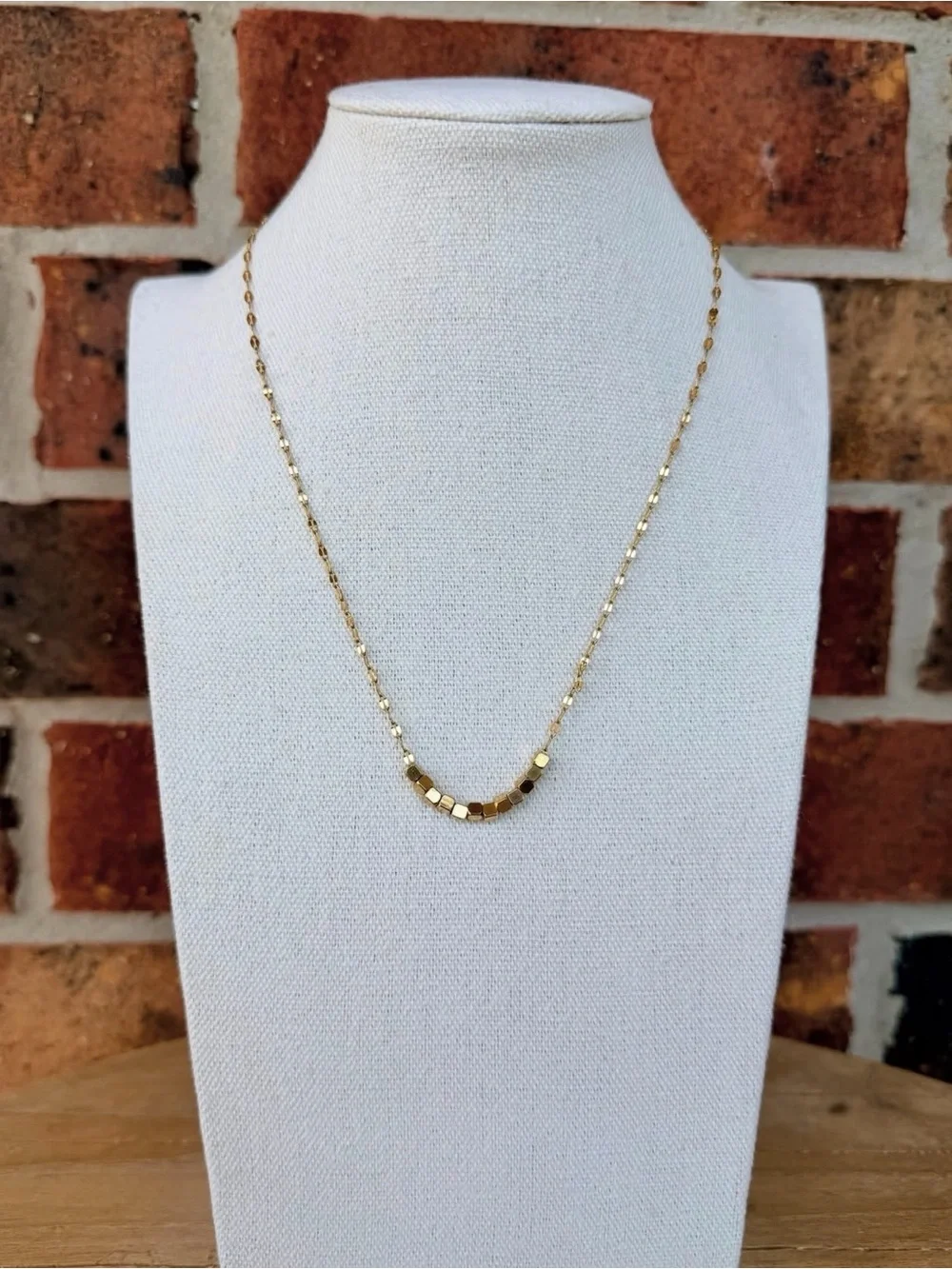 Lip Chain Charm Necklace